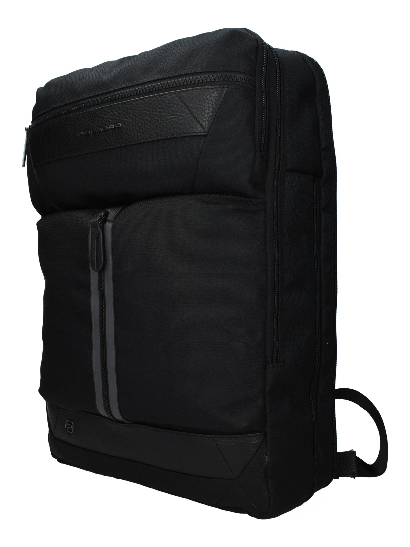 Black Fabric Backpack