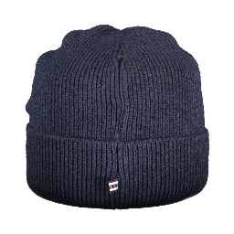 Blue Acrylic Men Cap