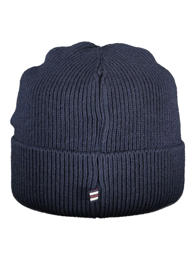 Blue Acrylic Men Cap
