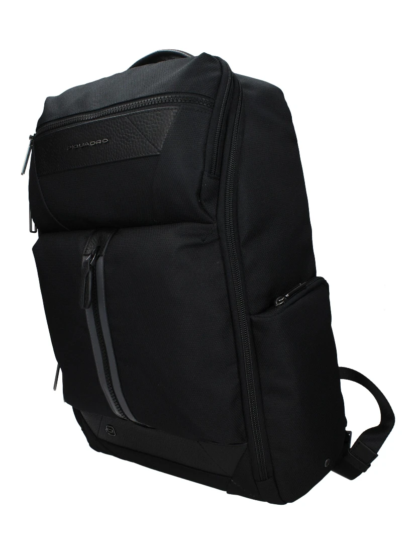Black Fabric Backpack