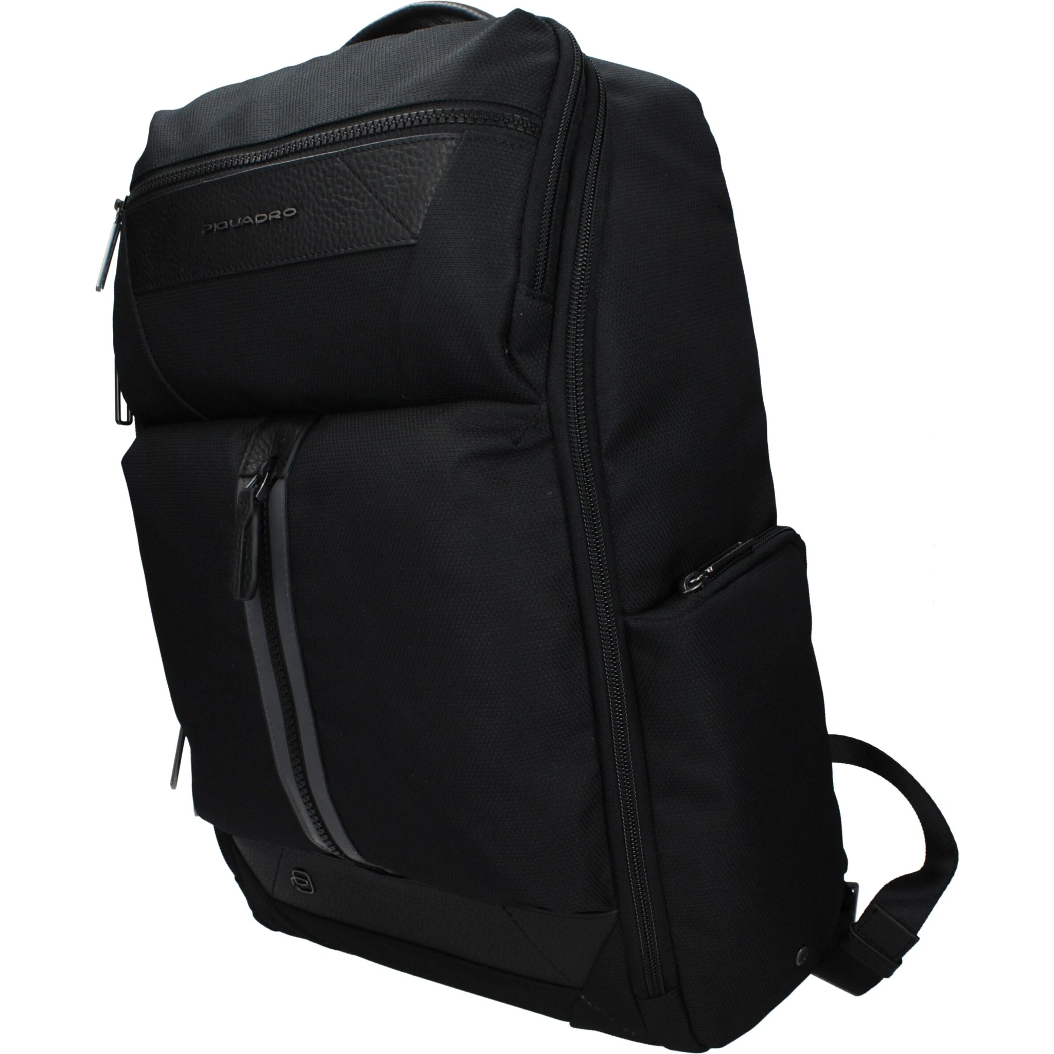Black Fabric Backpack