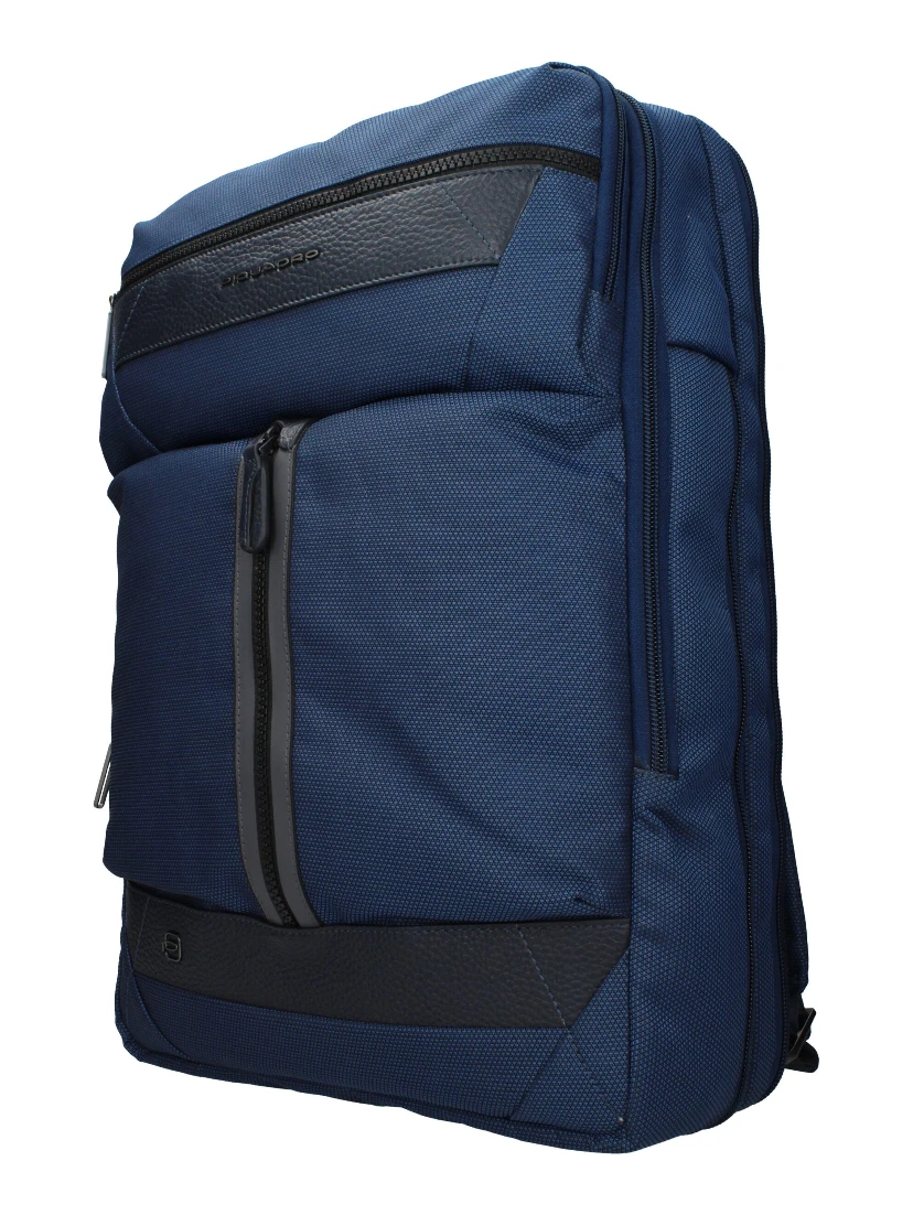 Blue Fabric Backpack