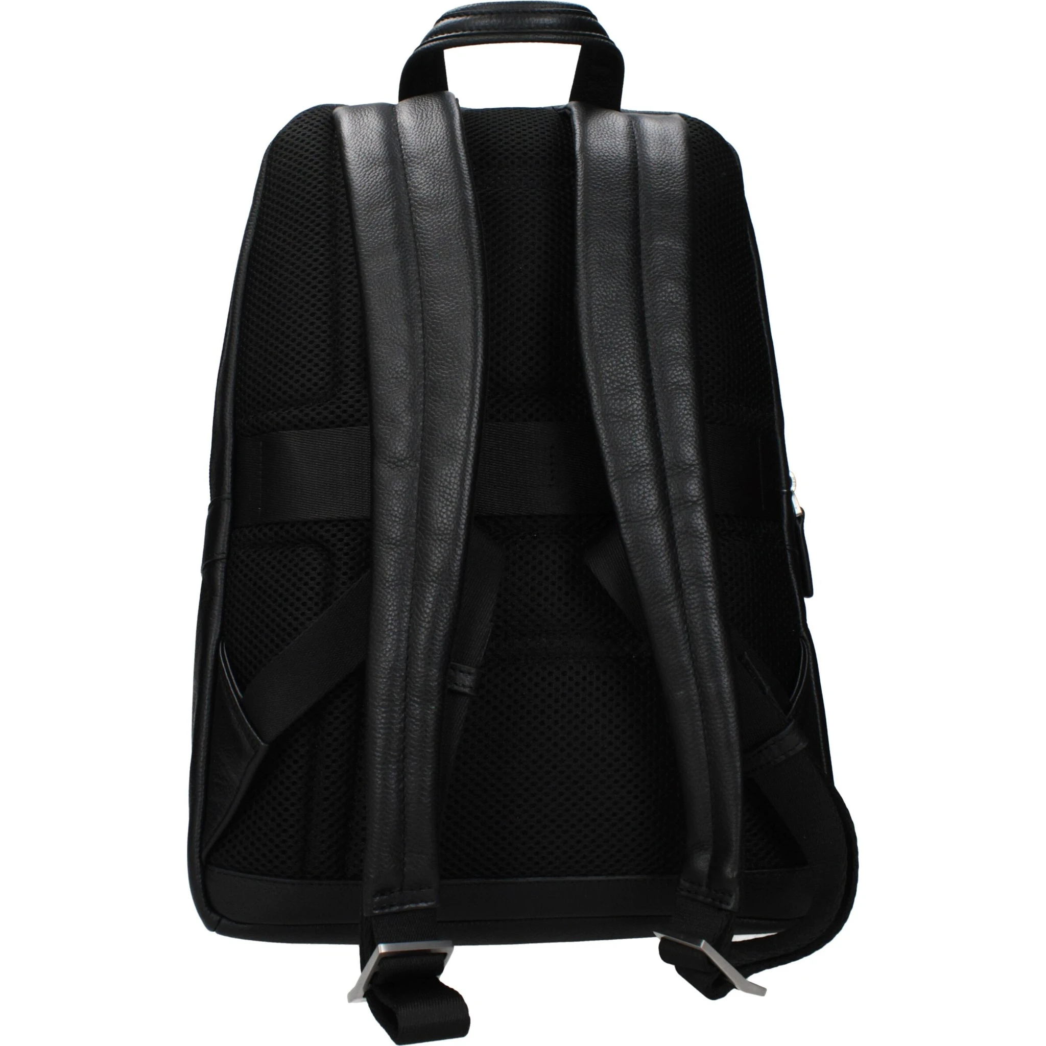 Black Leather Backpack