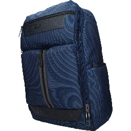 Blue Fabric Backpack