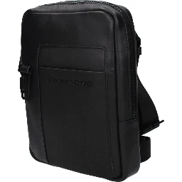 Black Leather Crossbody Bag