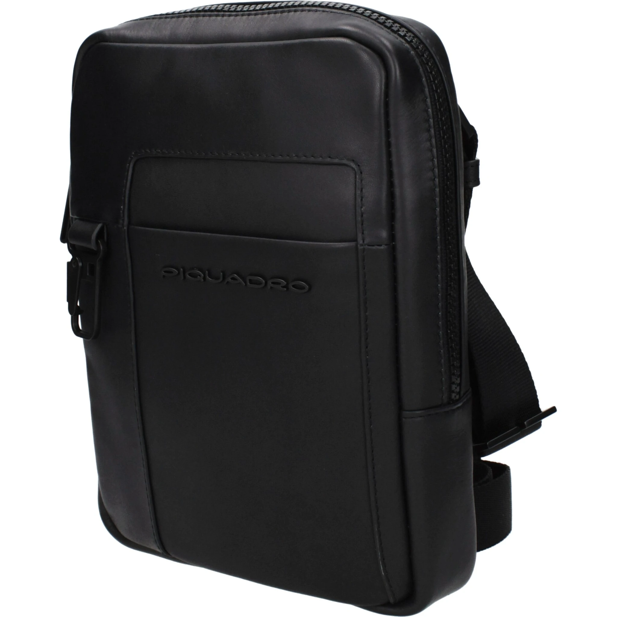 Black Leather Crossbody Bag