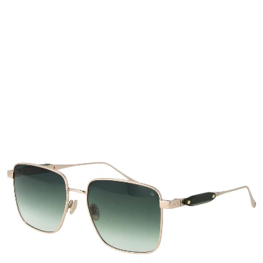 Rose Gold Metal Sunglasses