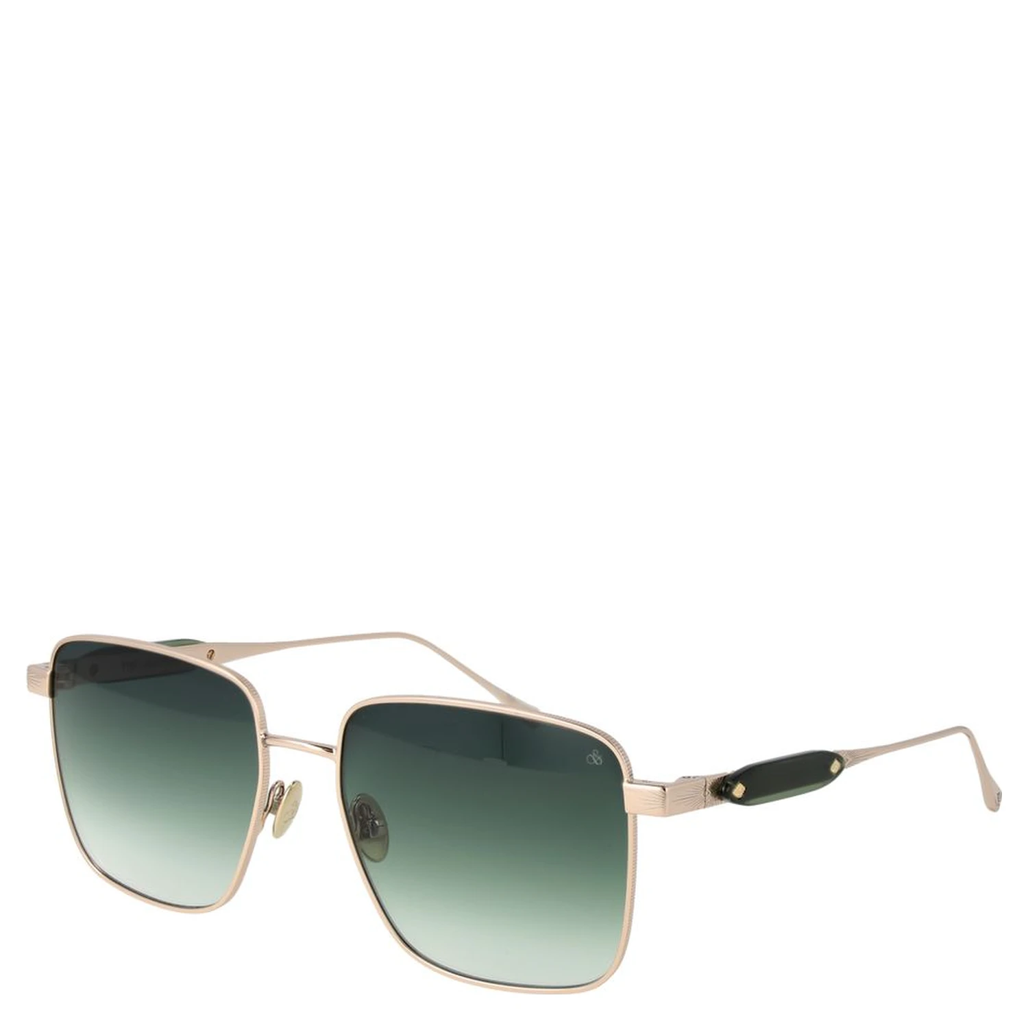 Rose Gold Metal Sunglasses