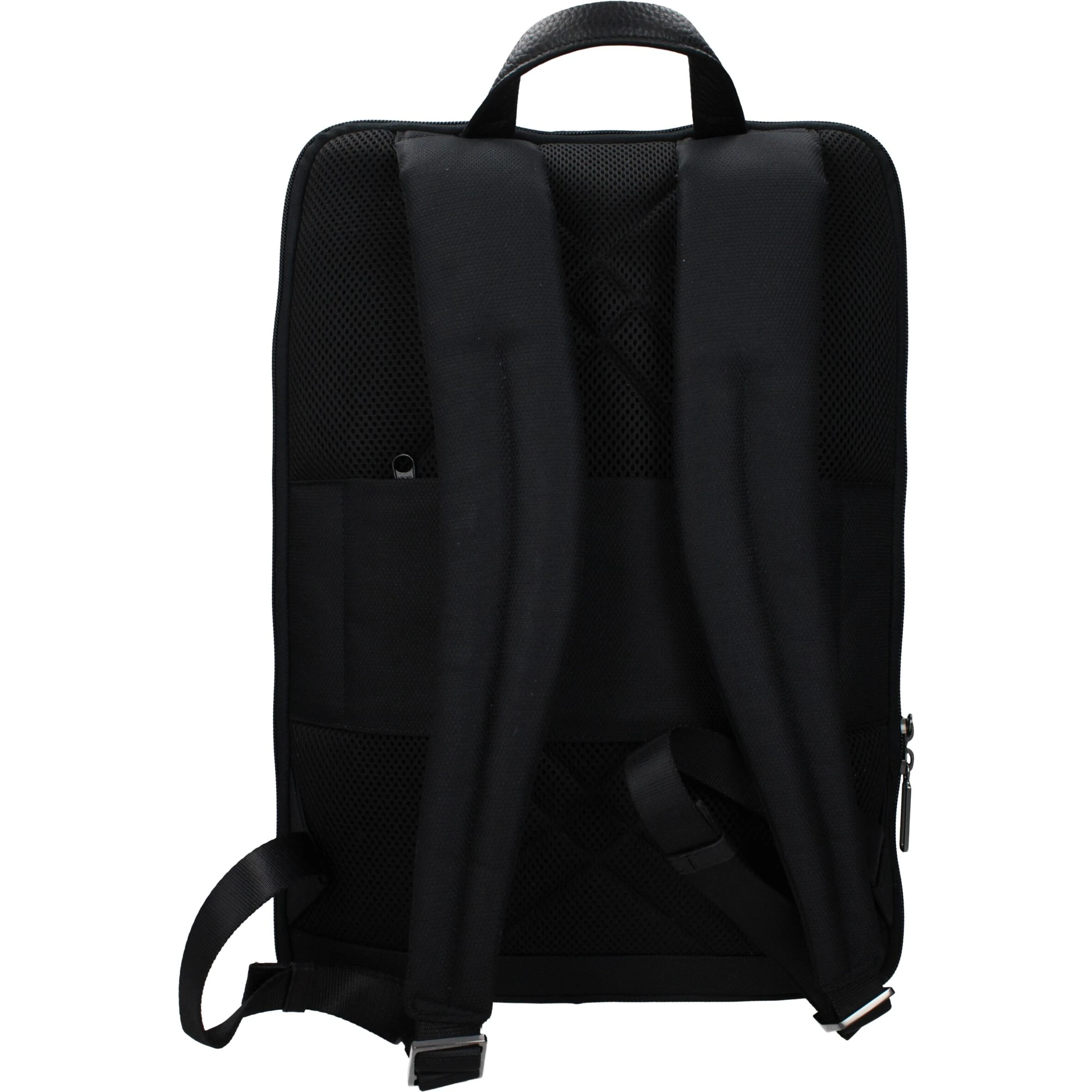 Black Fabric Backpack