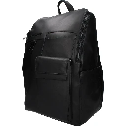 Black Leather Backpack