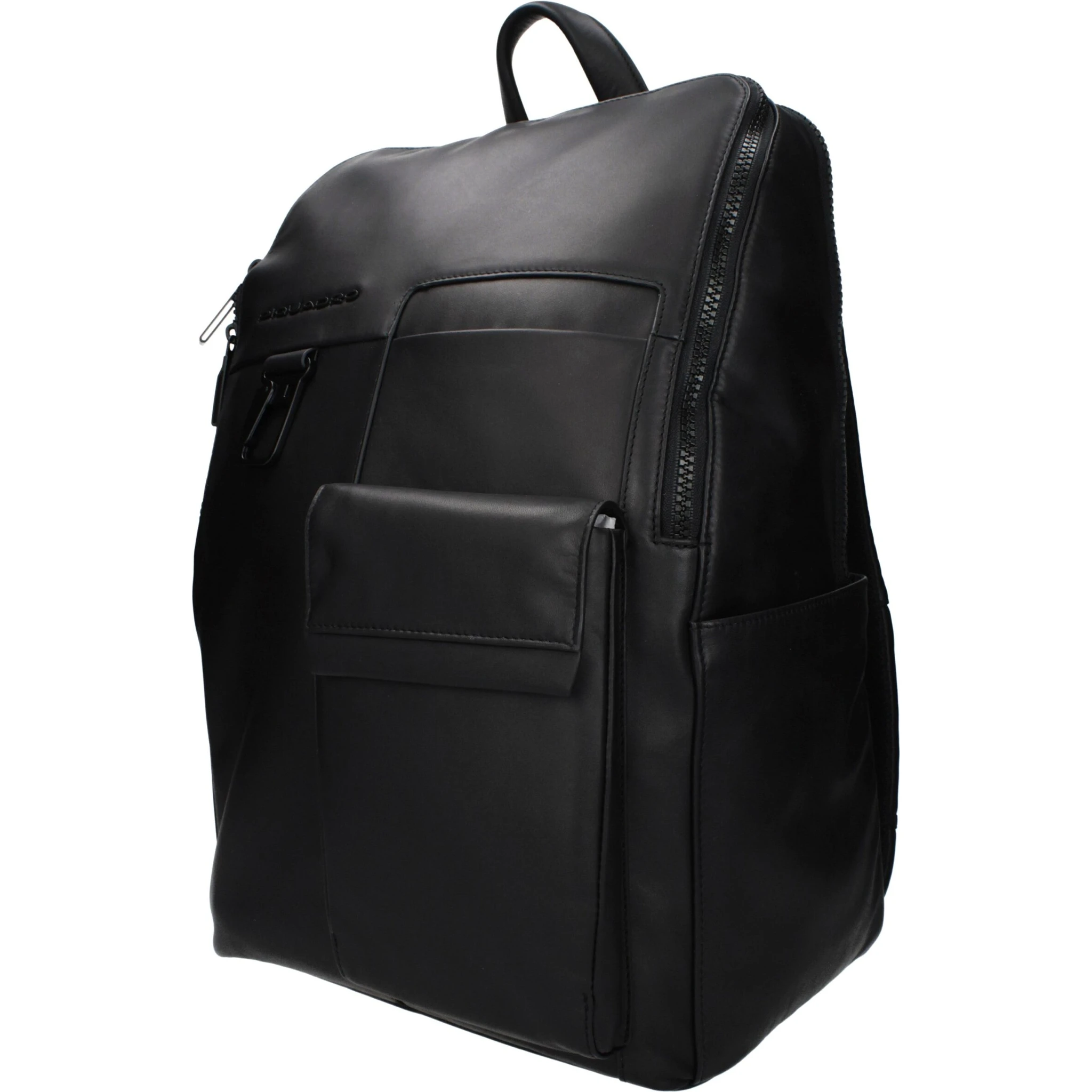 Black Leather Backpack