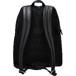 Black Leather Backpack