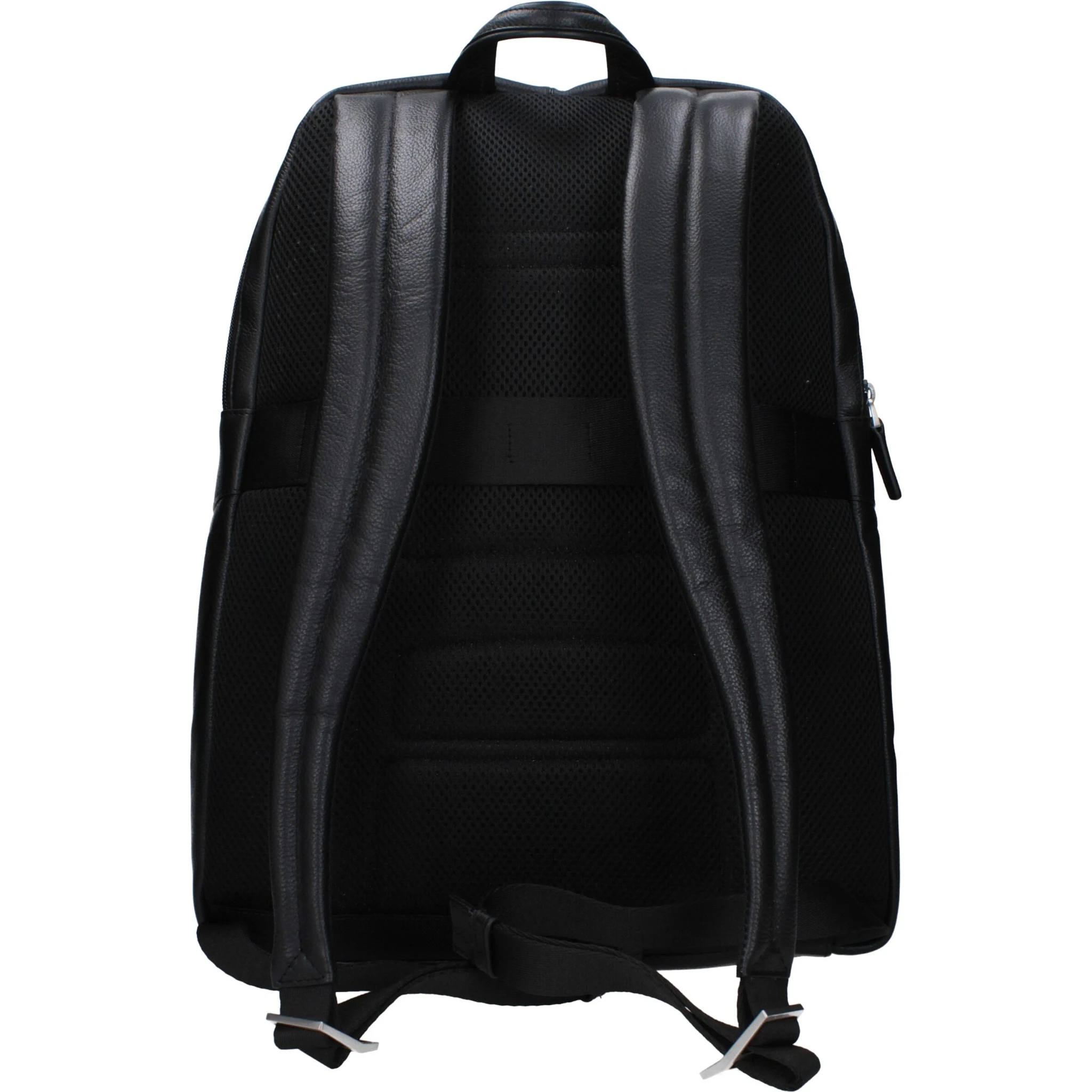 Black Leather Backpack