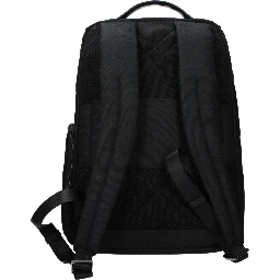 Black Fabric Backpack