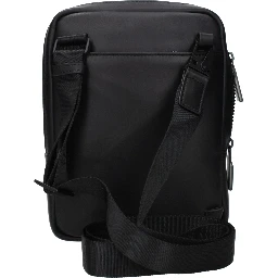 Black Leather Crossbody Bag