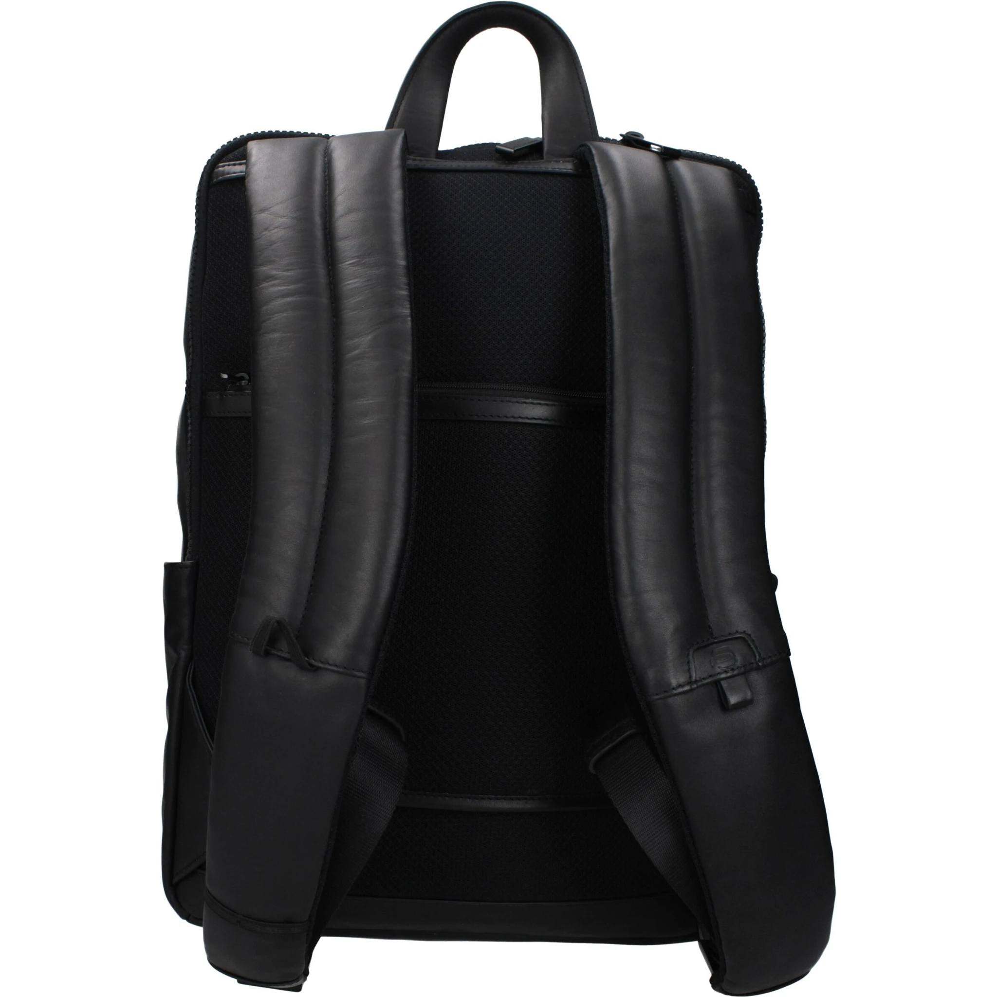 Black Leather Backpack