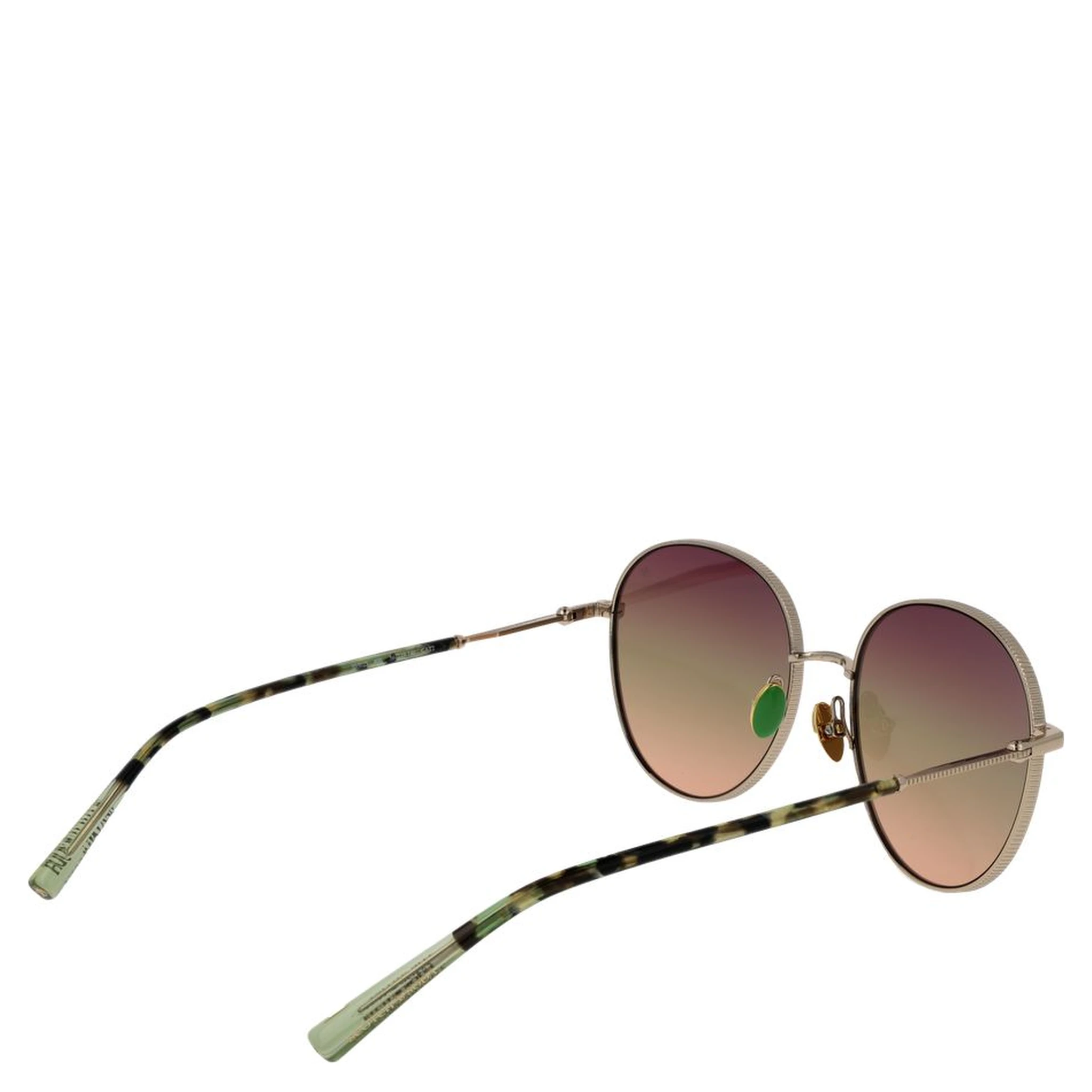 Rose Gold Metal Sunglasses