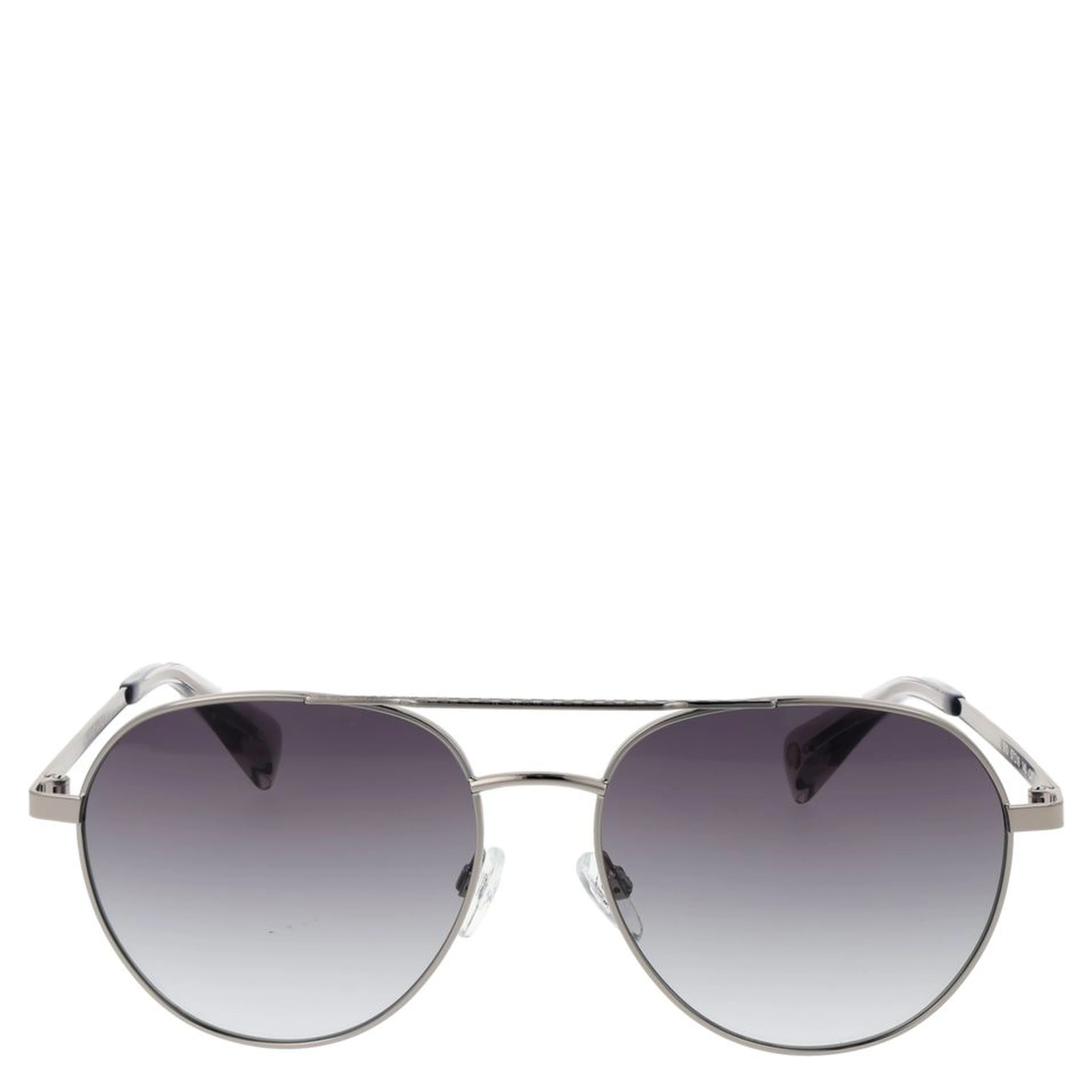 Gray Metal Sunglasses