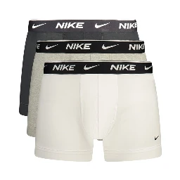 Grey Cotton Men Boxer Short