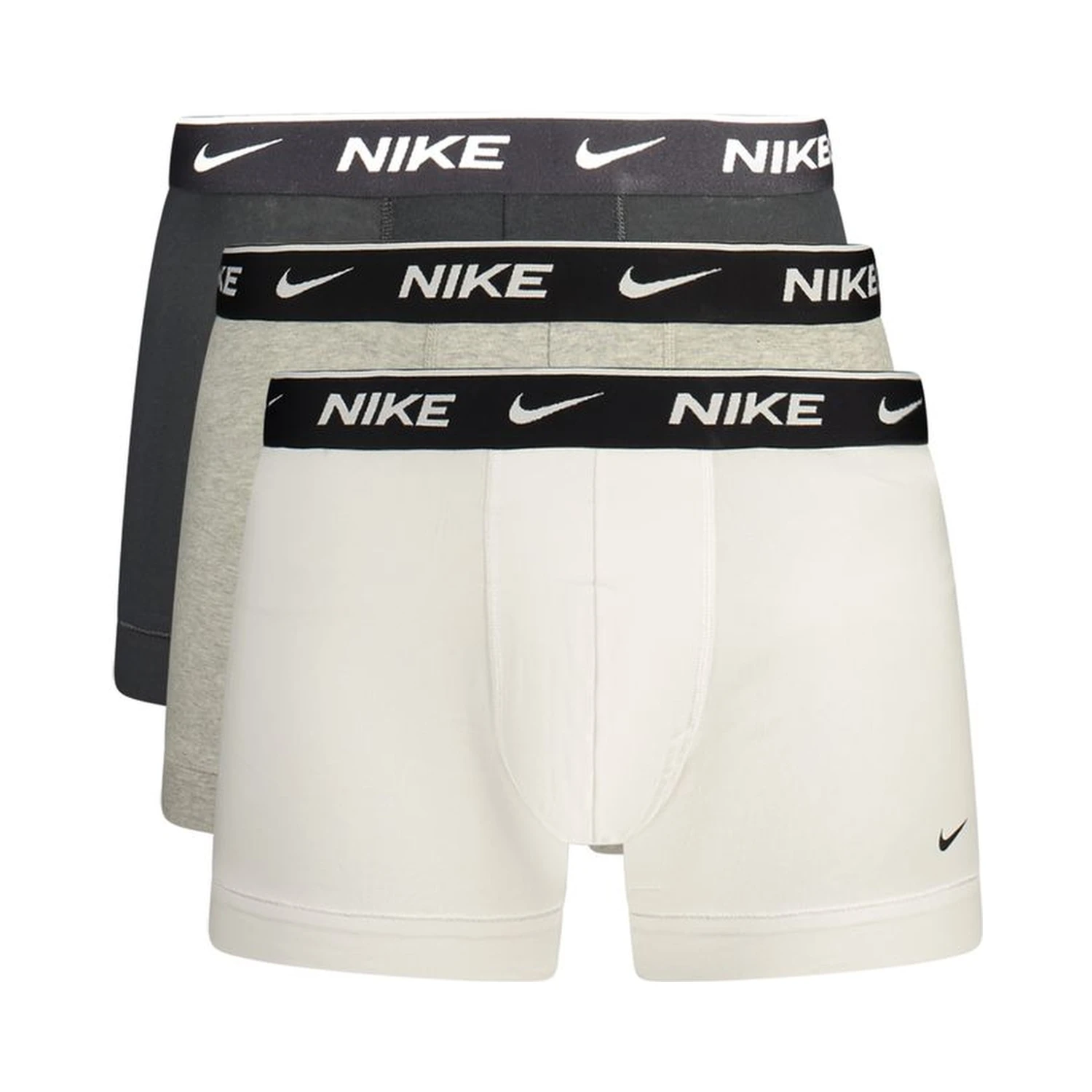 Grey Cotton Men Boxer Short