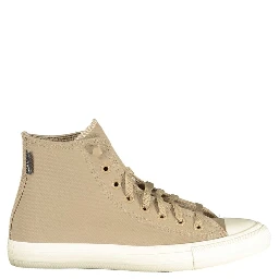 Beige Leather Unisex Sneaker