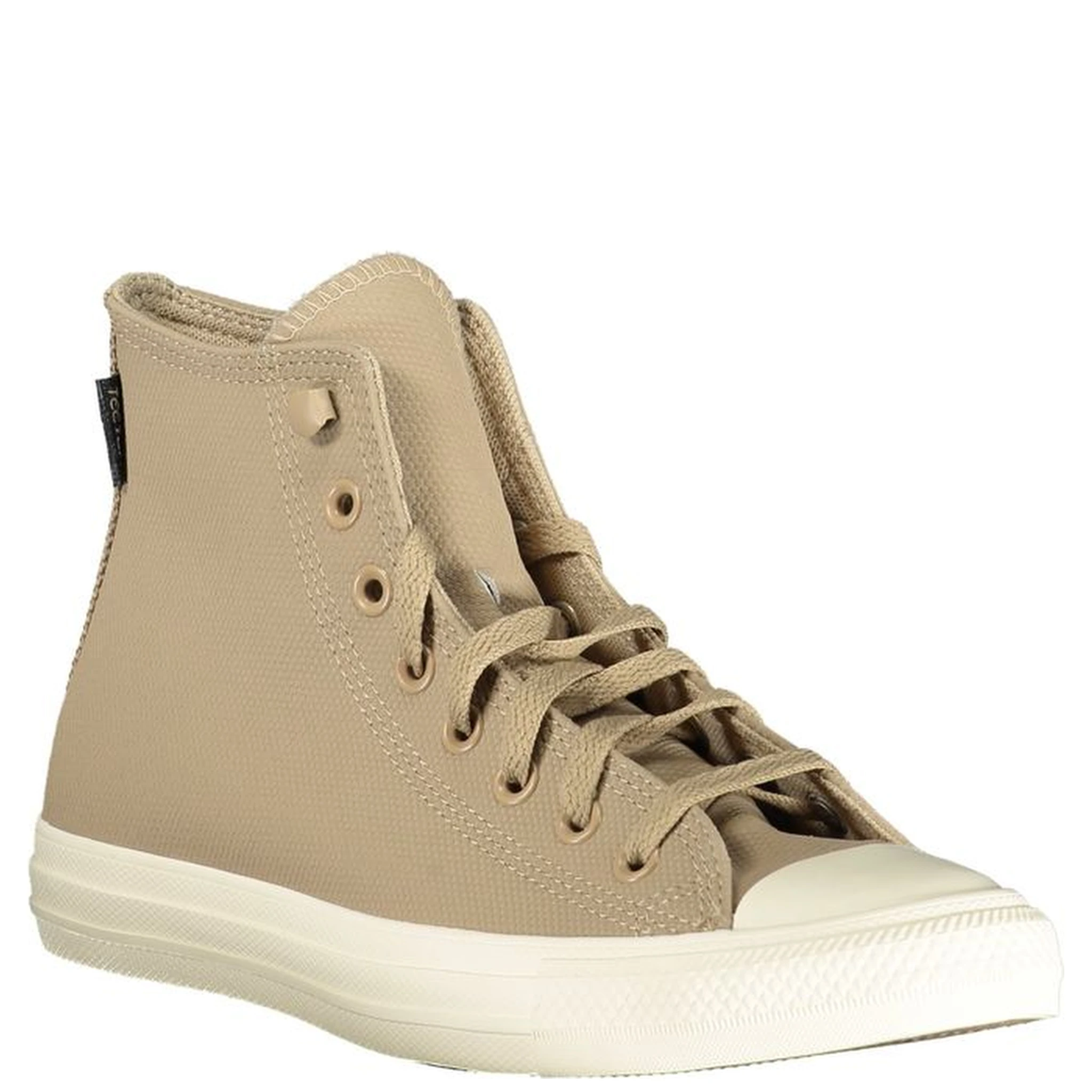 Beige Leather Unisex Sneaker