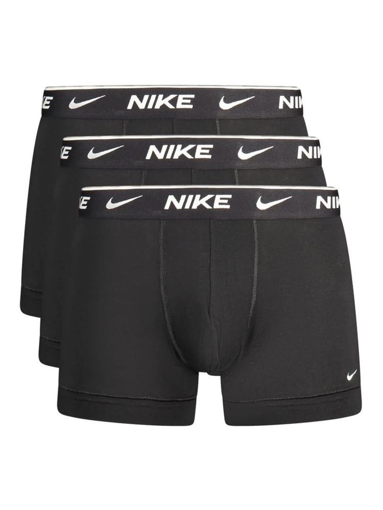 Black Cotton Men's Boxer Short