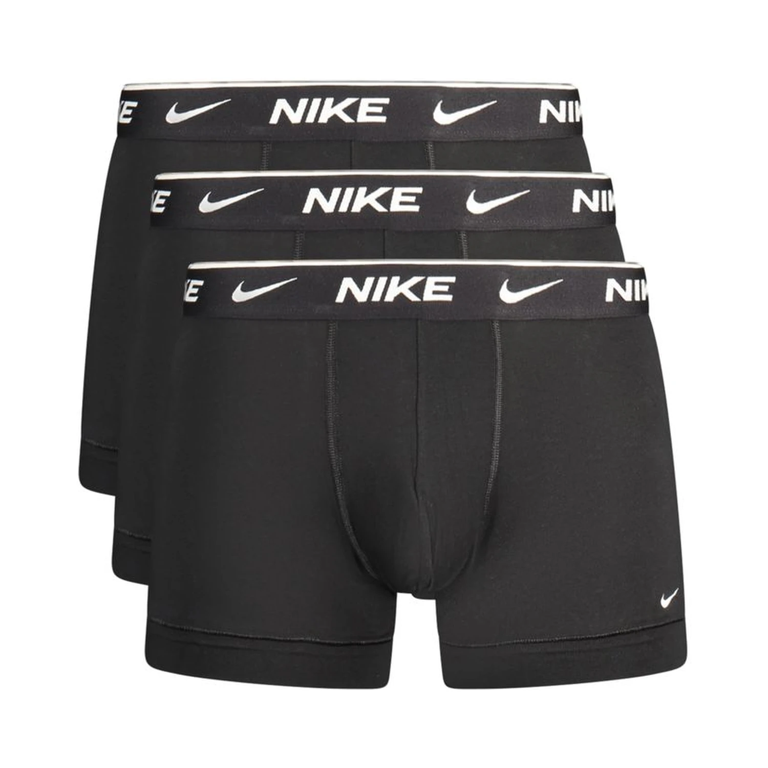 Black Cotton Men's Boxer Short