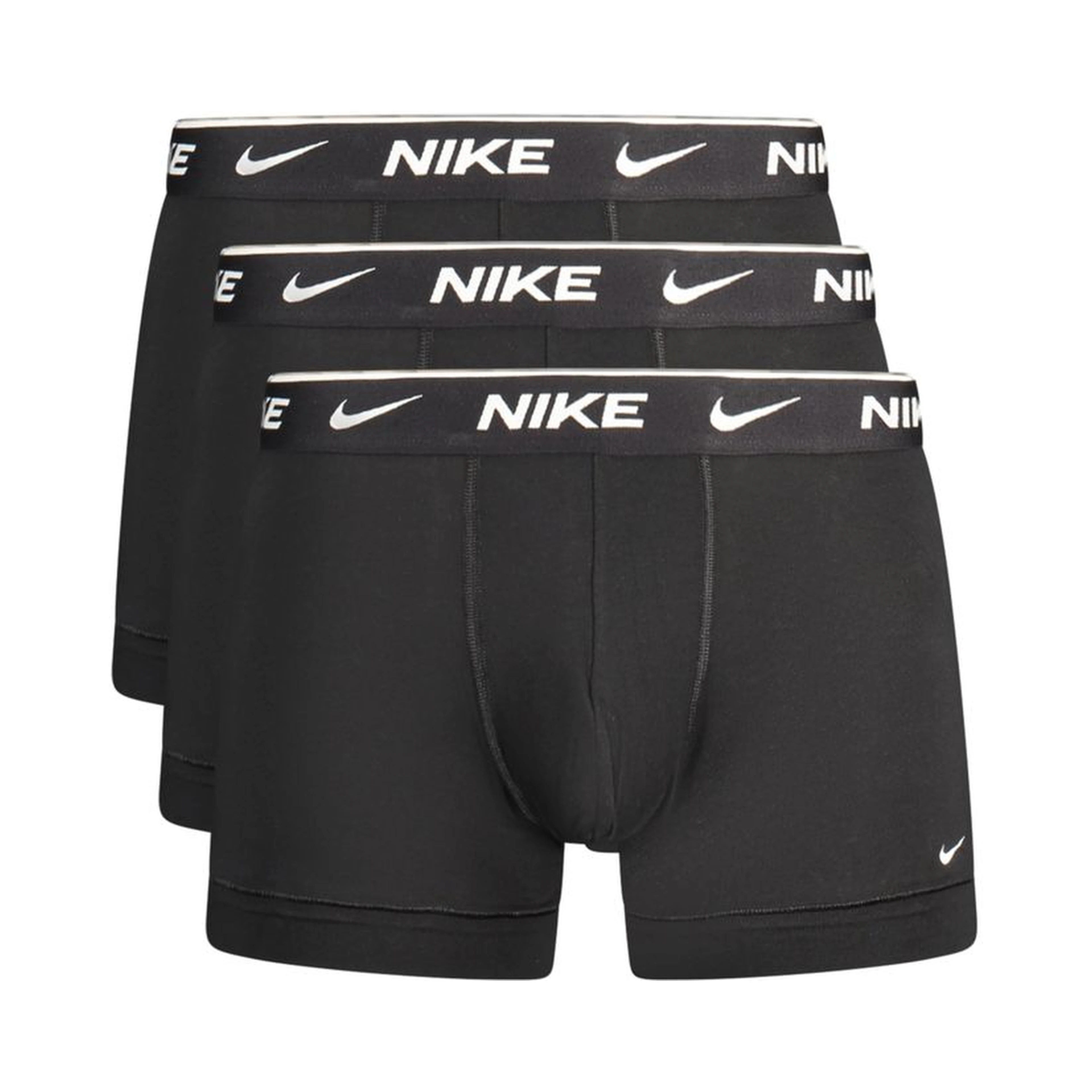 Black Cotton Men's Boxer Short