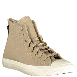 Beige Leather Unisex Sneaker