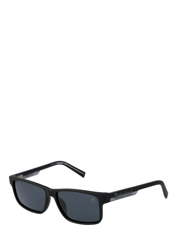 Black Stainless Steel Sunglasses