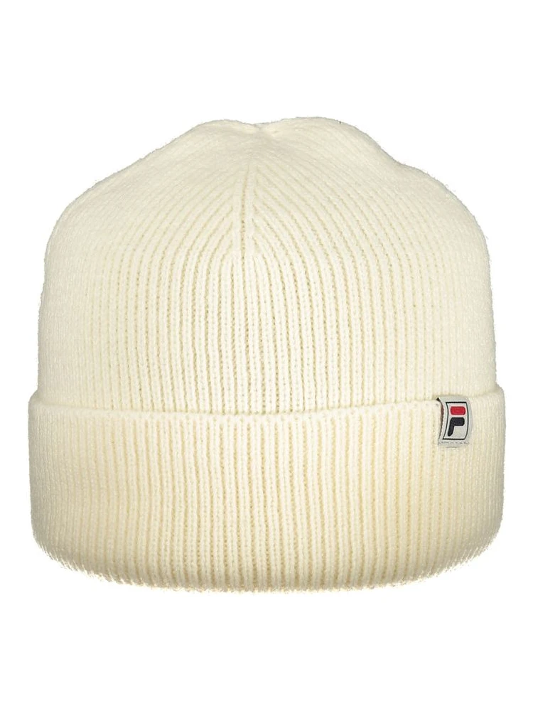 White Acrylic Men's Cap