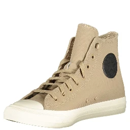 Beige Leather Unisex Sneaker
