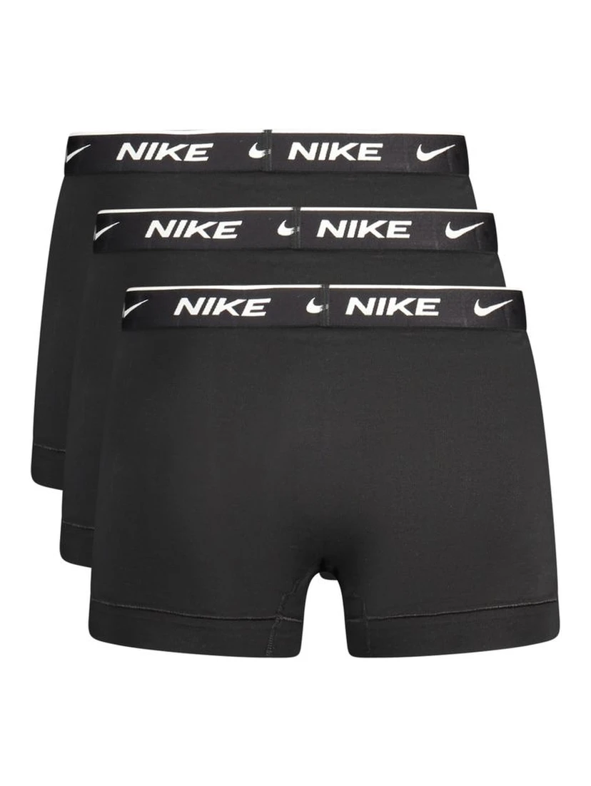 Black Cotton Men's Boxer Short