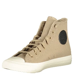 Beige Leather Unisex Sneaker