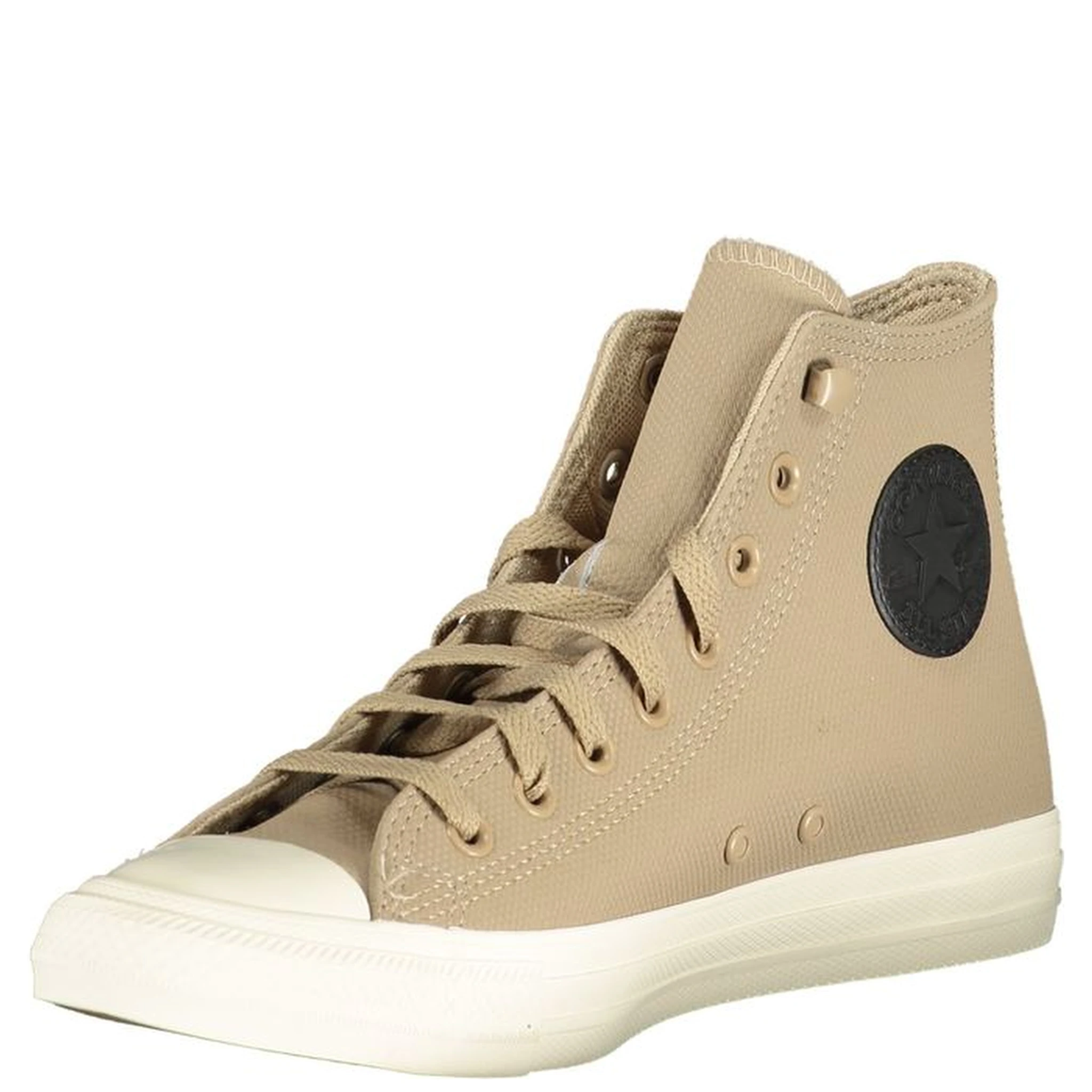 Beige Leather Unisex Sneaker