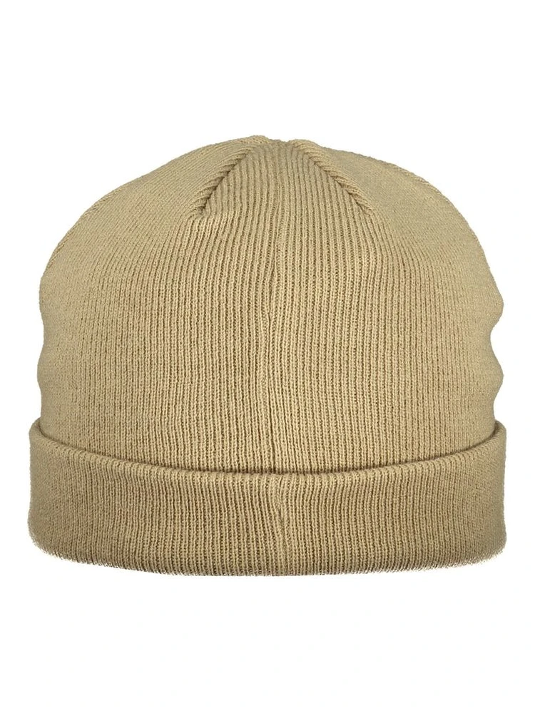 Beige Polyacrylic Men Cap alternative