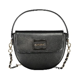 Nero Poliuretano Woman Handbag