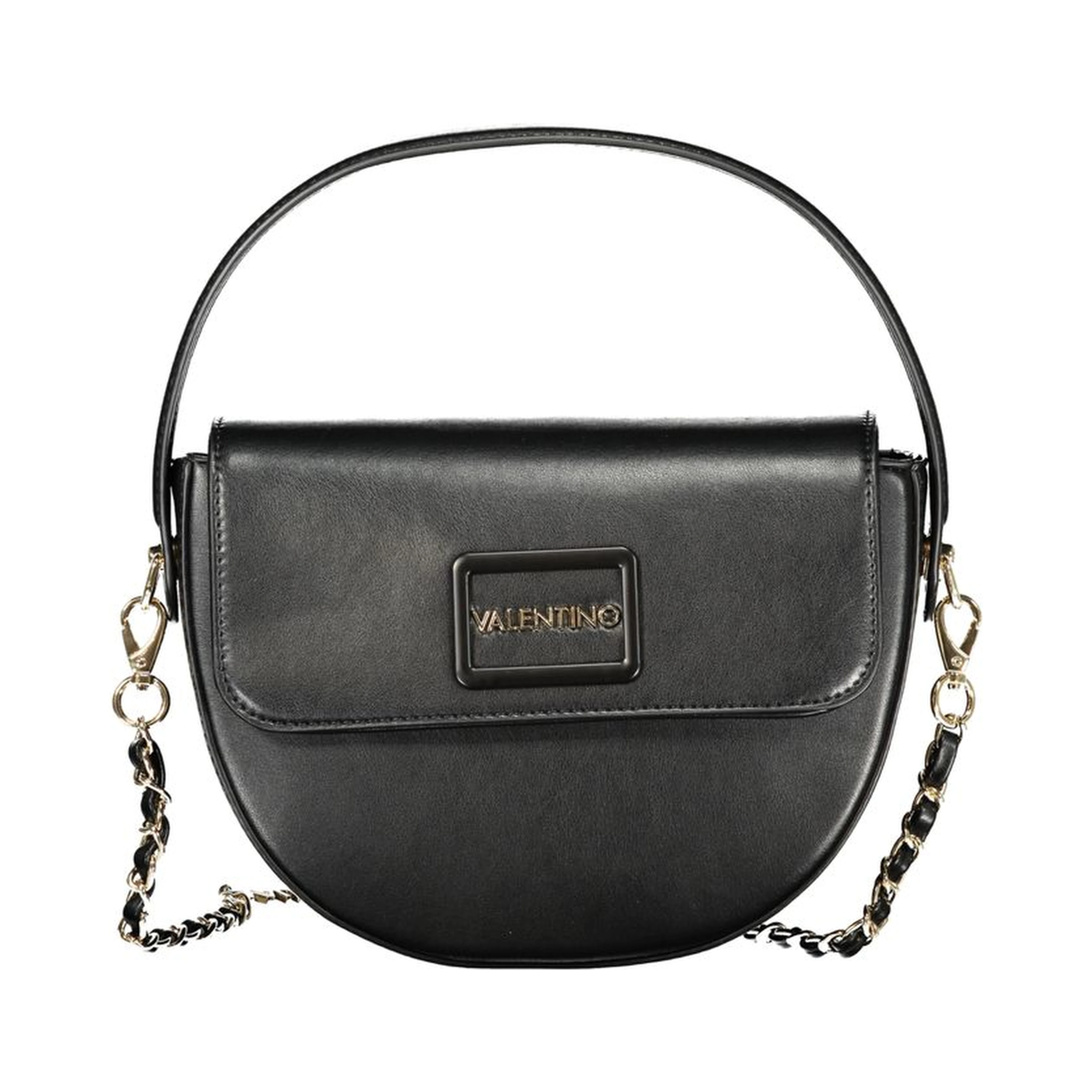 Nero Poliuretano Woman Handbag