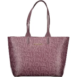 Rosso Polyurethane Women Handbag