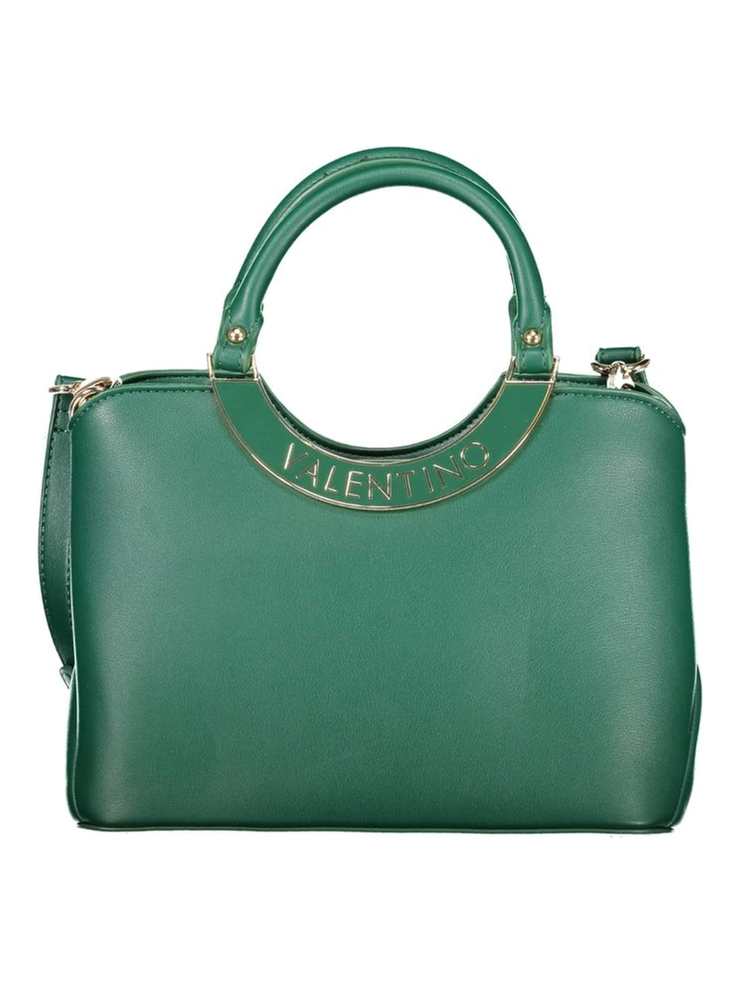 Verde Polyurethane Women Handbag