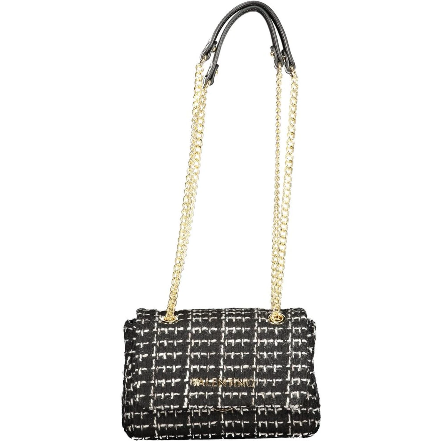 Nero Polyurethane Women Shoulder Bag