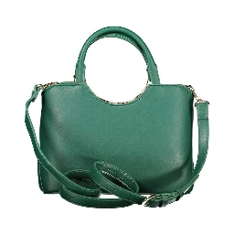 Verde Polyurethane Women Handbag