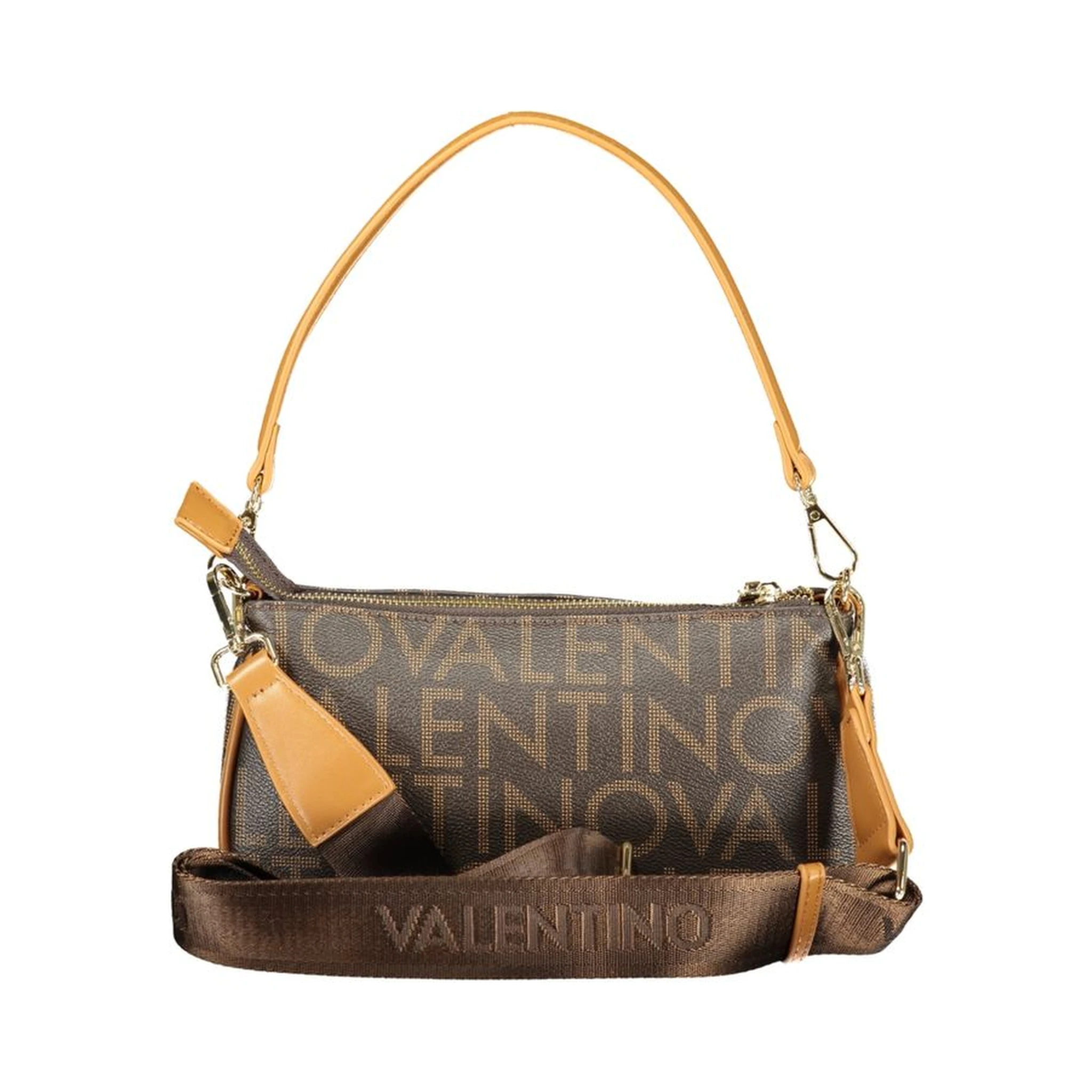 Marrone Poliuretano Woman Handbag