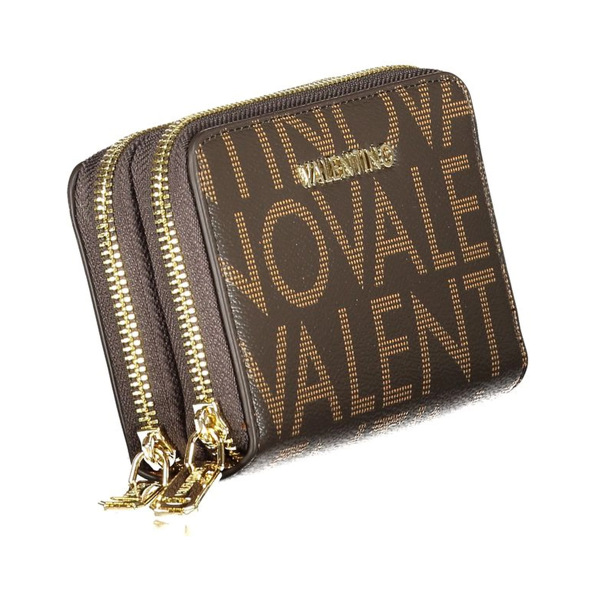 Marrone Poliuretano Female Wallet