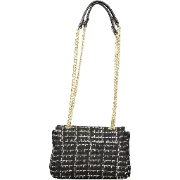Nero Polyurethane Women Shoulder Bag