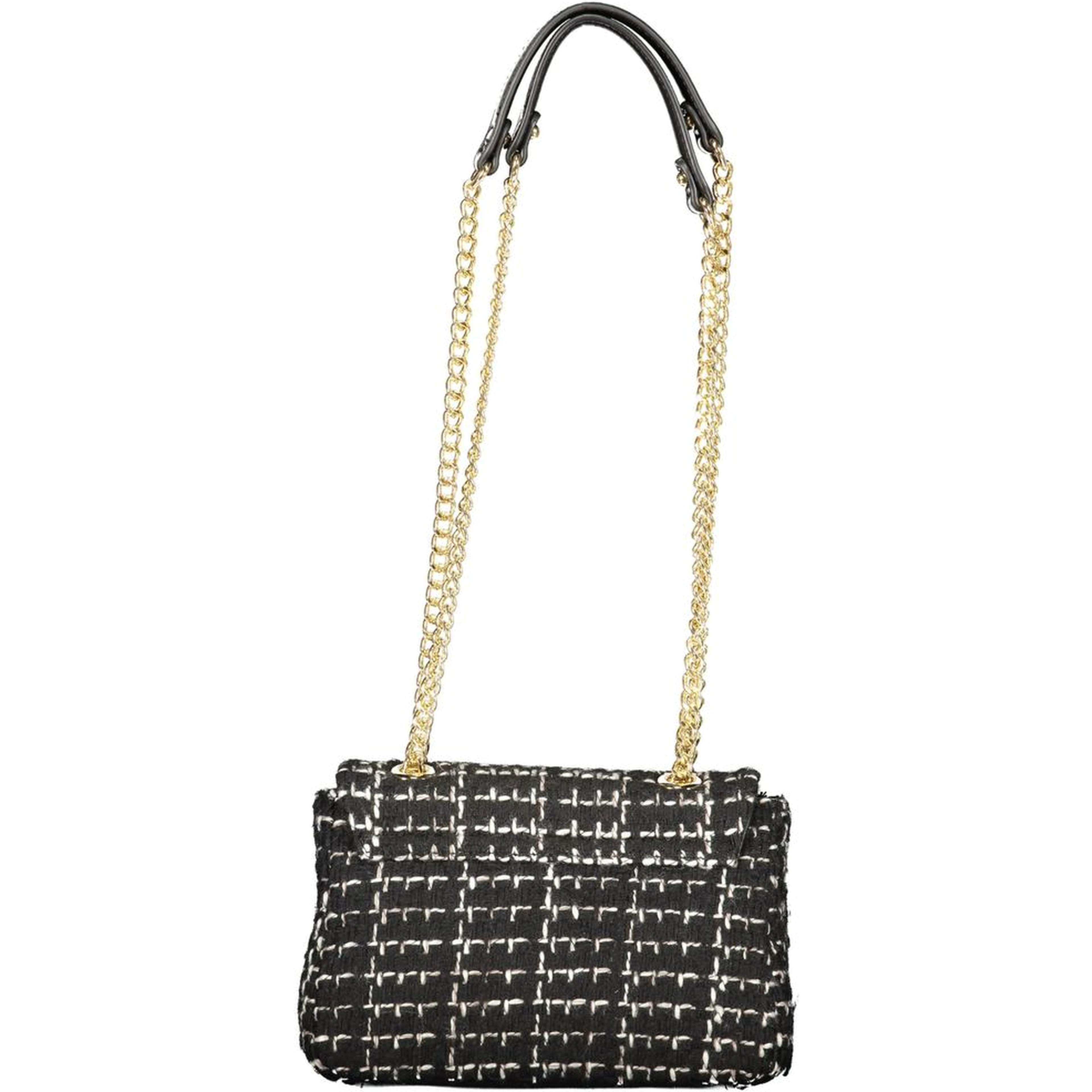 Nero Polyurethane Women Shoulder Bag
