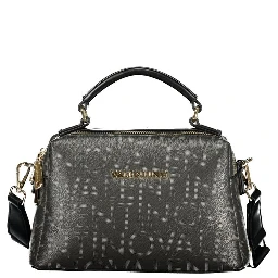 Nero Polyurethane Women Handbag