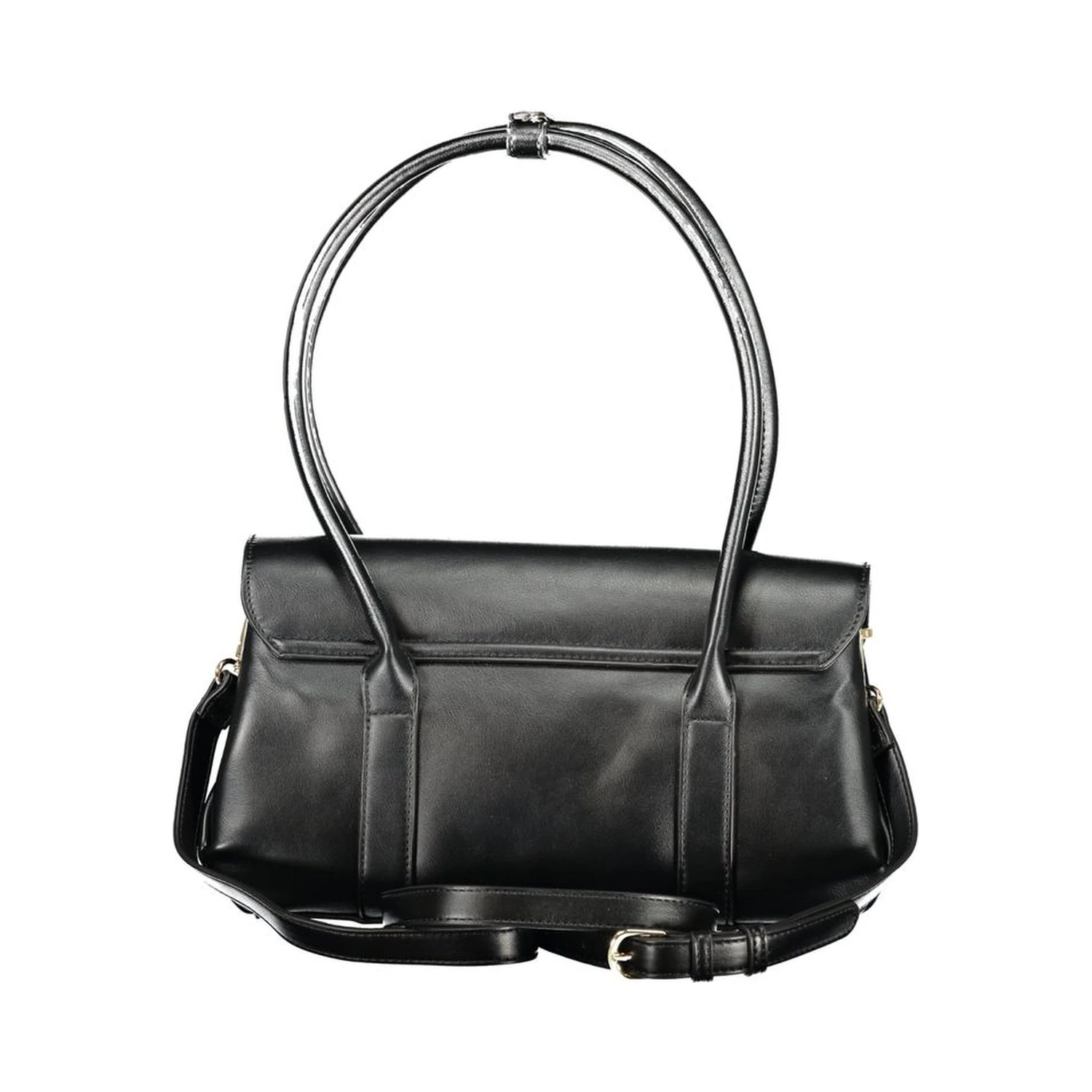 Nero Poliuretano Womens Handbag