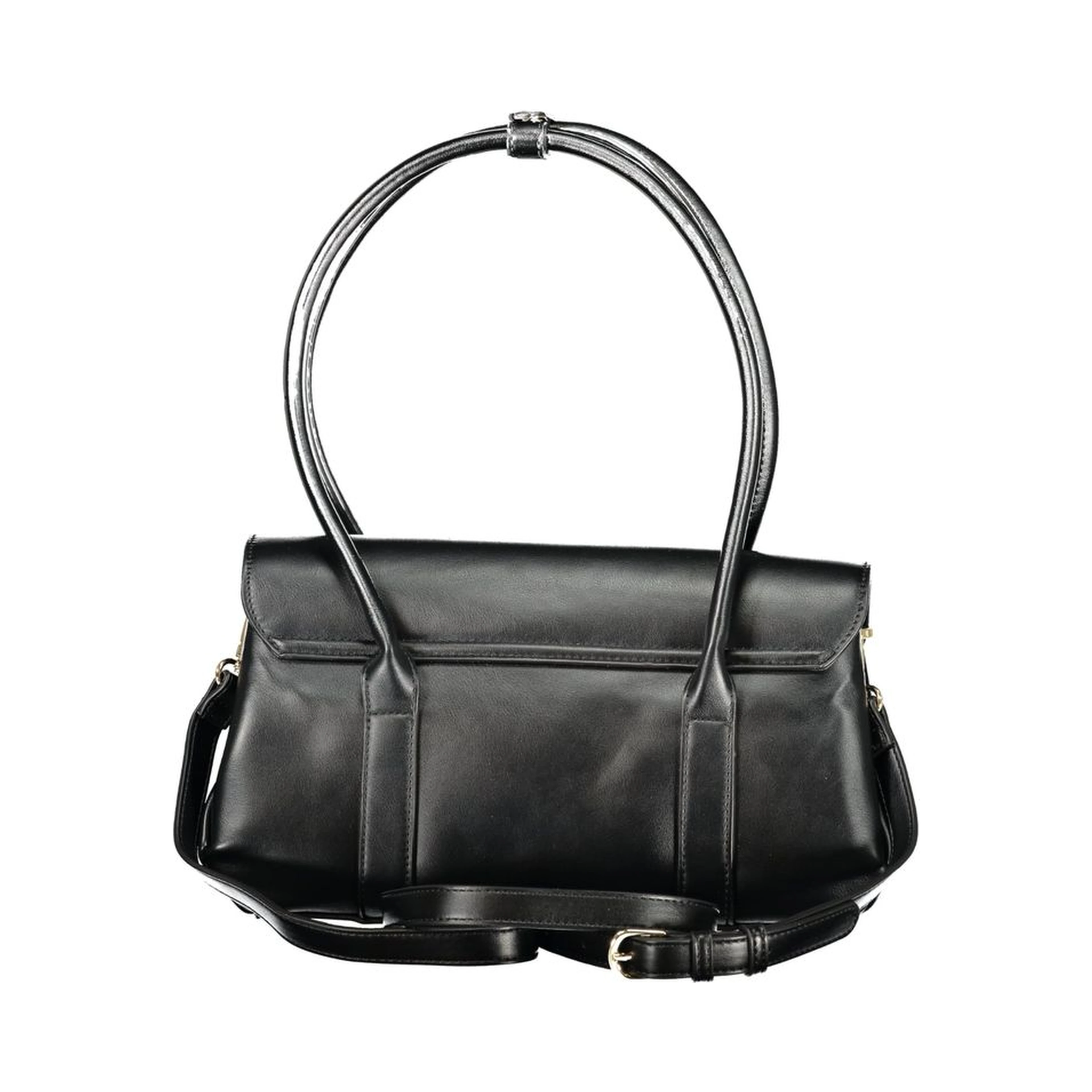 Nero Poliuretano Womens Handbag